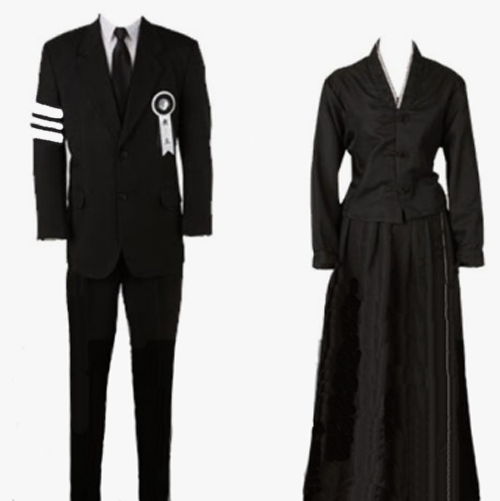 상복 착용 이미지